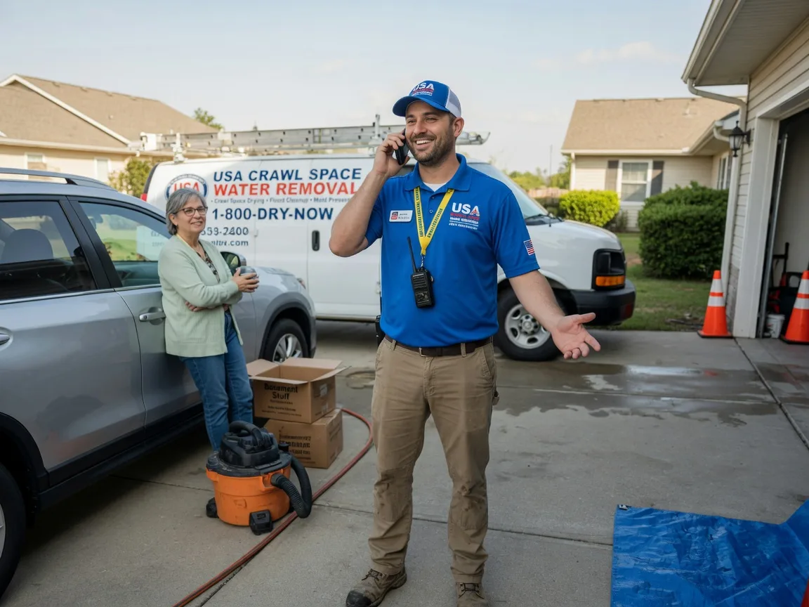 Crawl Space Water Removal Zionville, NC FAQs